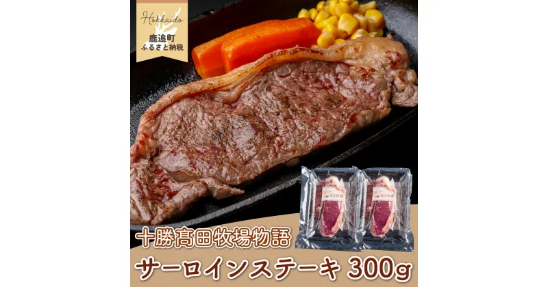 【ふるさと納税】【十勝高田牧場物語】サーロインステーキ300g（150g×2パック）【 ふるさと納税 人気 おすすめ ランキング 牛肉 肉 ステーキ 加工品 セット 北海道 鹿追町 送料無料 】 SKM016