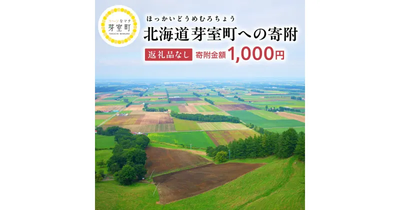 【ふるさと納税】返礼品なしのふるさと納税 芽室町への寄附【 1口 1,000円 】