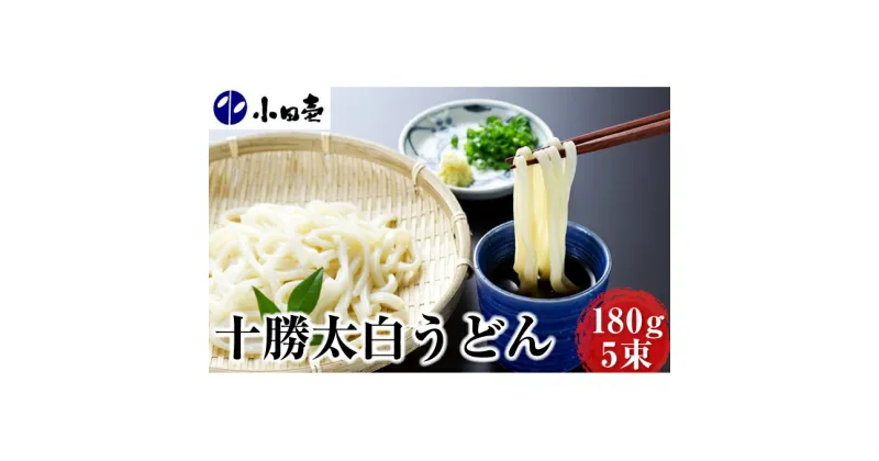 【ふるさと納税】北海道 十勝太白饂飩（うどん）180g×5　麺類・うどん・乾麺