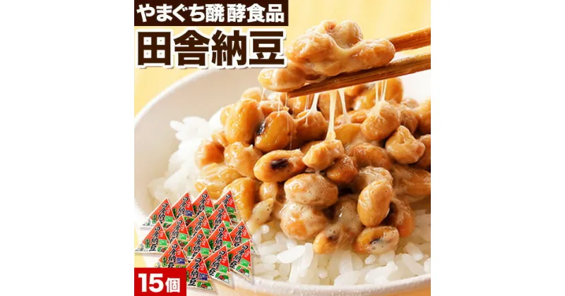 【ふるさと納税】北海道十勝産大豆 やまぐち醗酵食品「田舎三角納豆」70g×15個セット 《30日以内に出荷予定(土日祝除く)》有限会社 やまぐち醗酵食品 送料無料 国産納豆 朝食 健康 詰合せ お取り寄せ ギフト ご飯のお供 北海道 本別町 冷凍