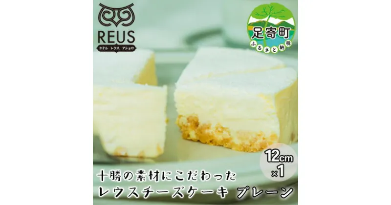 【ふるさと納税】十勝の素材にこだわったレウス チーズケーキ 「プレーン」12cm×1【足寄町「pastelREUS」】　【お菓子・チーズケーキ・スイーツ】