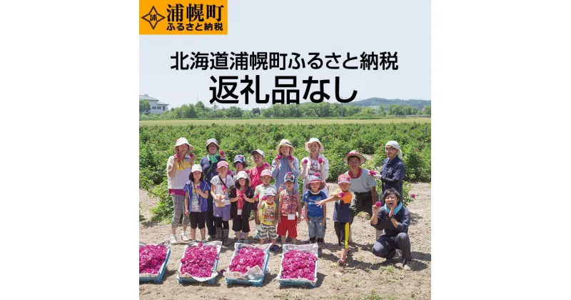 【ふるさと納税】北海道浦幌町への寄付（返礼品なし）お礼のお手紙をお届けします