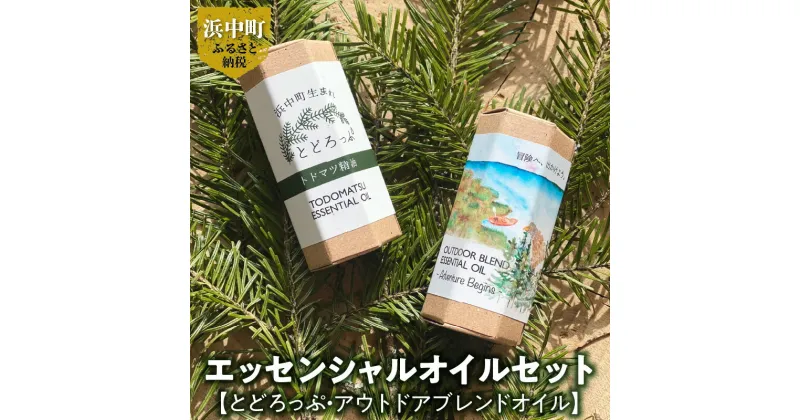 【ふるさと納税】エッセンシャルオイル オイル トドマツ 精油 とどろっぷ アウトドアブレンドオイル 10ml 100％ ナチュラル リラックス リフレッシュ 虫対策 ユーカリ レモン ハッカ ローズマリー シダーウッド パチュリ お取り寄せ 北海道 浜中町 送料無料