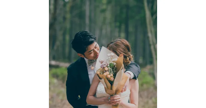 【ふるさと納税】9049. 『GIFT』Hokkaido National Park Wedding Photo　ウエディングフォト プランA