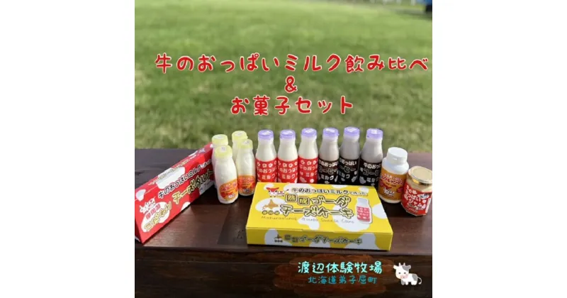 【ふるさと納税】1856.牛のおっぱいミルク＆お菓子セット　20000円