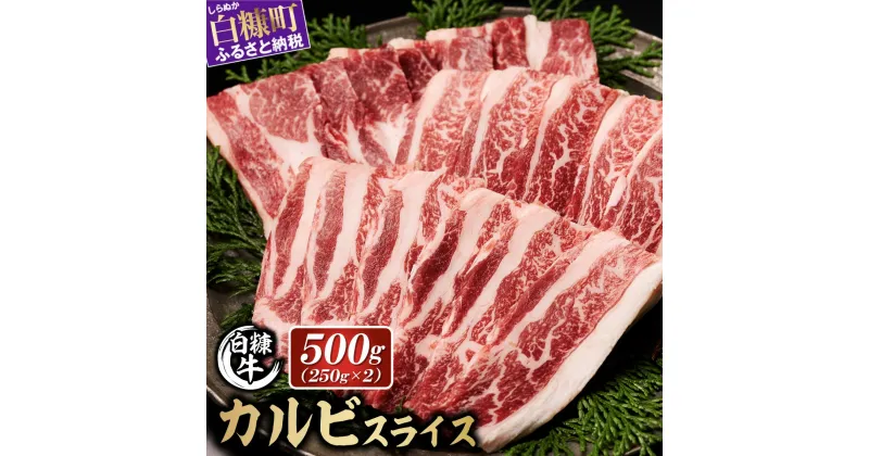 【ふるさと納税】北海道産 白糠牛 手切りカルビスライス 500g(250g×2)／1kg（250g×4） 【内容量が選べる】 ふるさと納税 北海道 カルビ 牛肉 肉 焼肉 やきにく 焼き肉 国産牛 赤身 白糠町 ふるさと 人気 ランキング