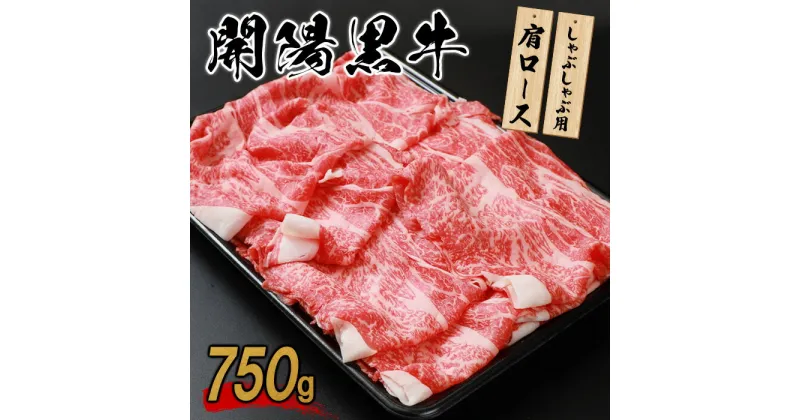 【ふるさと納税】開陽黒牛肩ロース 750g しゃぶしゃぶ用 牛肉 牛 お肉 肉 開陽黒牛 肩肉 ロース 冷凍 冷凍肉 国産牛肉 ブランド牛 国産 ふるさと納税 北海道 中標津町 中標津【14002】