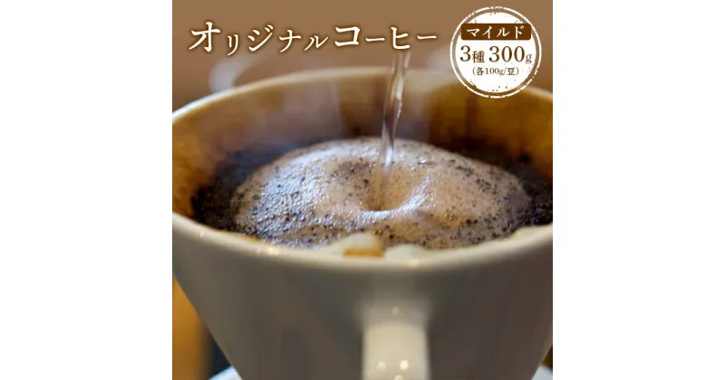 【ふるさと納税】ONUKI COFFEE オリジナルコーヒーマイルド3種 100g×3種 ブレンド DAILY COLOMBIA GUATEMALA 自家焙煎 コーヒー 珈琲 珈琲豆 コーヒー豆 ふるさと納税 北海道 中標津町 中標津【2700201】