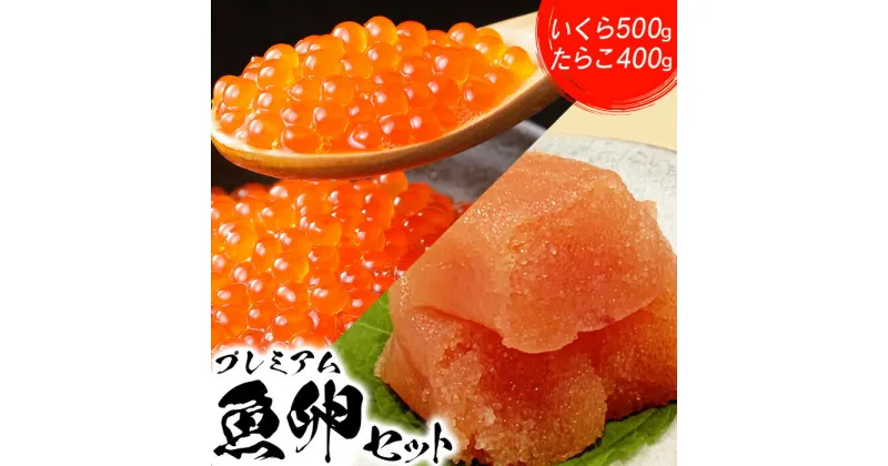 【ふるさと納税】プレミアム魚卵セット いくら500g たらこ400g いくら イクラ 鮭 さけ サケ 秋鮭 たらこ タラコ 鱈子 卵 魚卵 海鮮 ご飯のお供 海鮮丼 魚貝類 わたなべ 鮨 寿司 ふるさと納税 北海道 中標津町 中標津【21003】