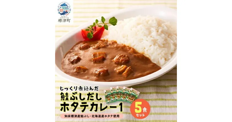 【ふるさと納税】鮭ぶしだしホタテカレー1　5食セット【1271064】