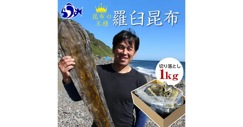 【ふるさと納税】羅臼昆布天神さん家の切り落とし赤葉昆布1kg北海道 知床 羅臼産 生産者 支援 応援