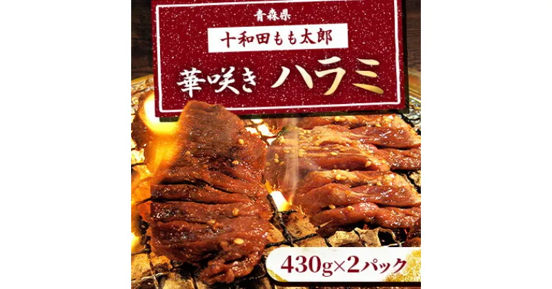 【ふるさと納税】華咲きハラミ(味付き焼肉用)　430g×2パック【配送不可地域：離島】【1146144】