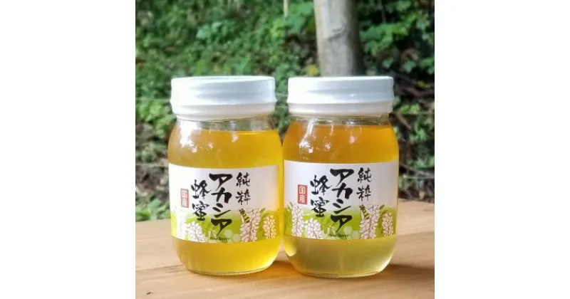 【ふるさと納税】【青森県十和田市産】アカシア蜂蜜550g　2本セット【配送不可地域：離島】【1351650】