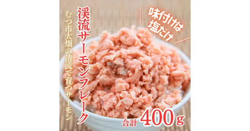 【ふるさと納税】渓流サーモン　フレーク　100g×4パック入り【配送不可地域：離島】【1484621】