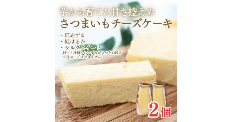 【ふるさと納税】熟成さつまいもチーズケーキ　2個入り【配送不可地域：離島】【1484615】