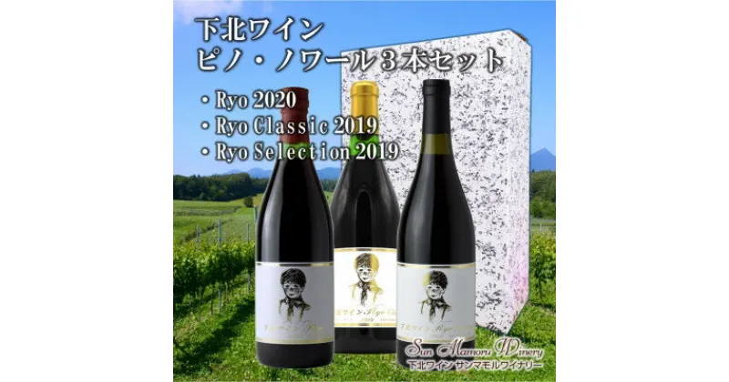 【ふるさと納税】下北ワイン ピノ・ノワール飲み比べセット【配送不可地域：離島】【1513678】