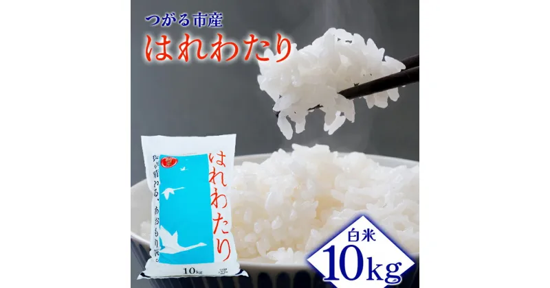 【ふるさと納税】令和6年産 はれわたり 10kg 白米｜新米 2024年産 お米 米 コメ 精米 農協 特A [0702]