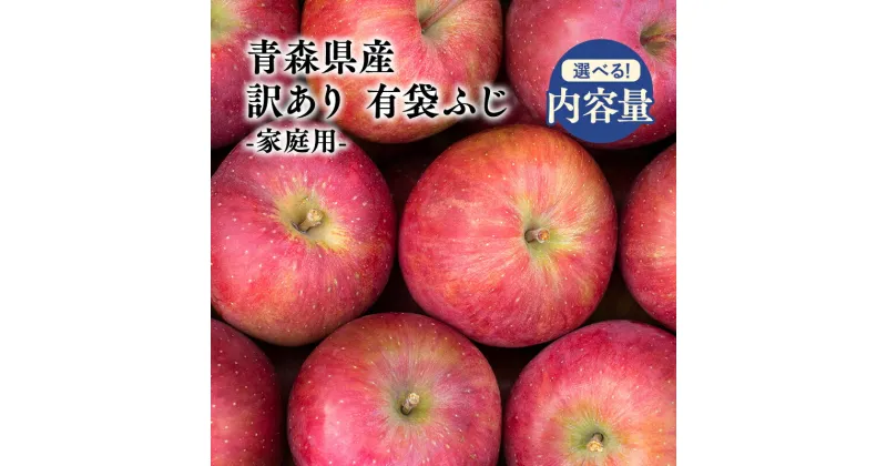 【ふるさと納税】≪内容量が選べる≫2025年4月～6月発送! 訳あり 家庭用 有袋ふじ 約3kg 約5kg 約10kg【青森県 平川市 原田青果】りんご 青森 平川 訳あり 家庭用 4月 5月 6月 青森 青森県産 平川 りんご リンゴ 林檎 くだもの 果物 フルーツ レビューキャンペーン