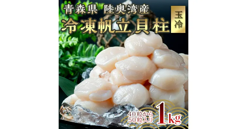 【ふるさと納税】青森県産 冷凍帆立貝柱 (玉冷) 1kg 【ハケタ水産】 大粒 ホタテ ほたて 帆立 生ほたて 生ホタテ 刺身 貝柱 貝 おつまみ 酒の肴 魚介類 魚介 新鮮 海鮮 海鮮食品 グルメ 食品 ギフト青森 青森県 東北 むつ湾 陸奥湾 F21J-213