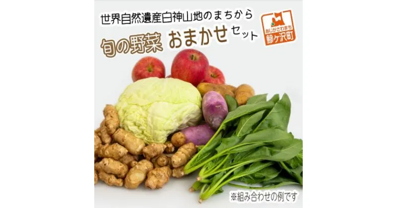 【ふるさと納税】世界自然遺産白神山地のまちから～旬の野菜おまかせセット～　野菜・セット・詰合せ・野菜セット・きのこ