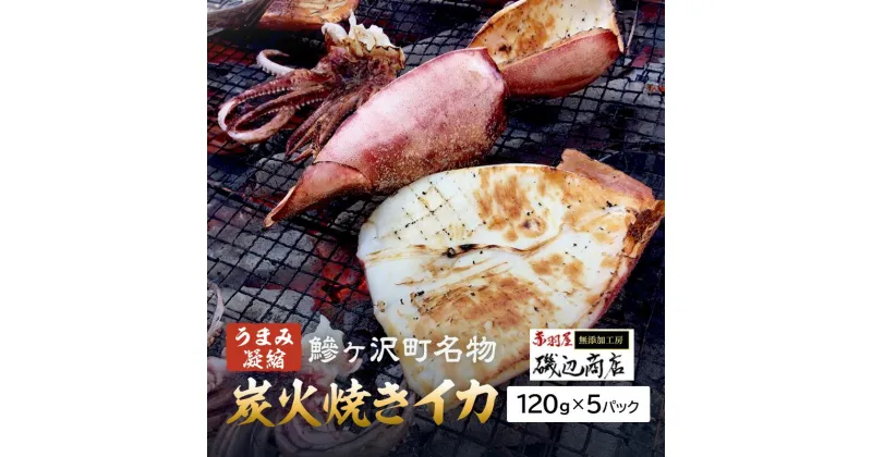 【ふるさと納税】イカ 炭火焼きイカ 5パック セット 青森 いか 干物 干物セット するめ スルメ スルメイカ 海鮮 魚介類 魚介 海産物 国産 加工食品 惣菜 青森県 鰺ヶ沢町 ※ご入金確認後 3ヶ月以内の発送になります。　 青森県鰺ヶ沢町