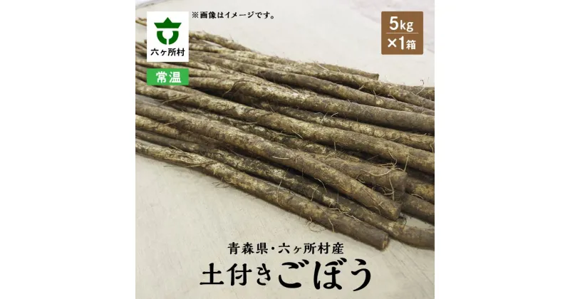 【ふるさと納税】《先行予約》2024年11月中旬～青森県六ヶ所村産 ごぼう 5kg ごぼう ゴボウ 牛蒡 旬 新鮮 グルメ お取り寄せ ギフト お中元 お歳暮 ふるさと 返礼品 六ヶ所村 青森 送料無料 【株式会社 石久保農産】