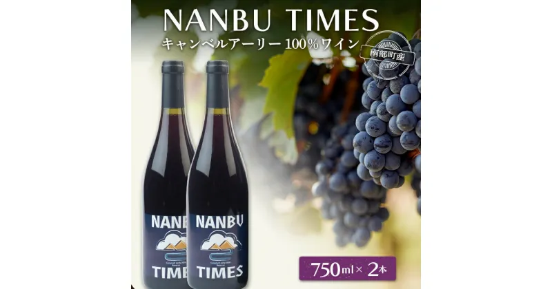 【ふるさと納税】NANBU TIMES(ナンブタイムズ)ワイン2本セット F21U-071