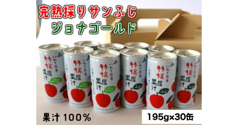 【ふるさと納税】 宇津宮果樹園の林檎屋果汁りんごジュース30缶セット