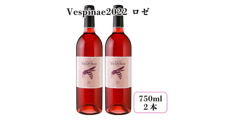 【ふるさと納税】Vespinae 2022 ロゼ 750ml 2本セット （ベスピナエ2022ロゼ） ワイン ふるさと納税 新着